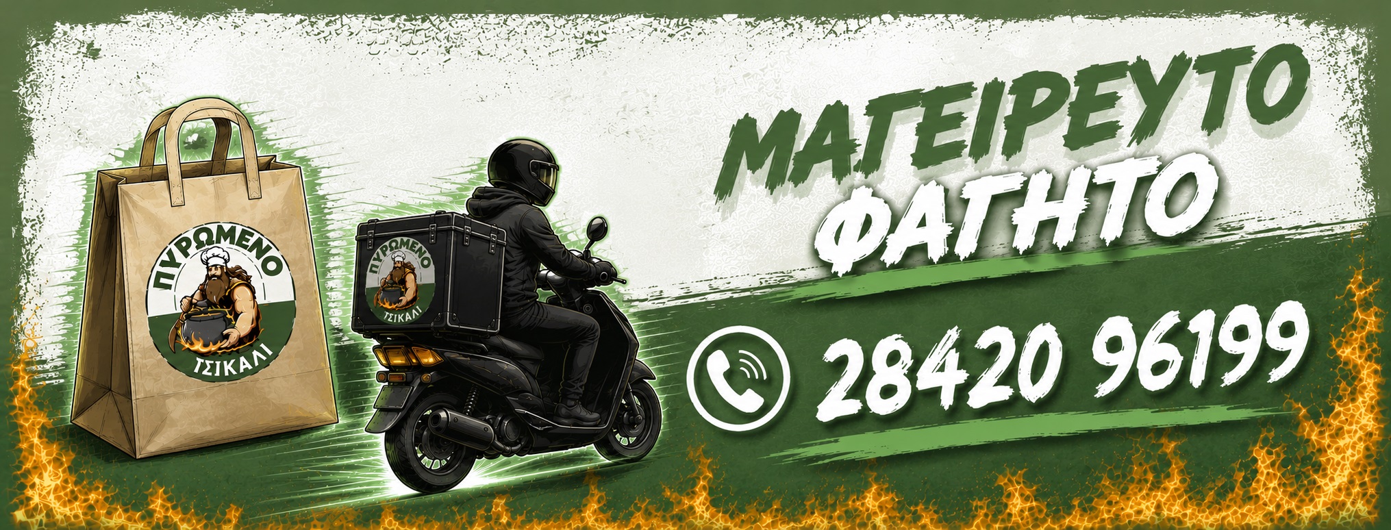 Μαγειρευτό Φαγητό Delivery — 28420 96199